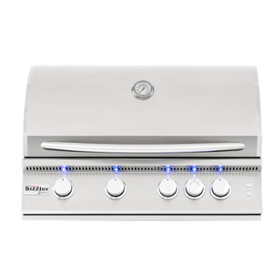 Summerset Sizzler PRO Series 32" 4-burner Built-in Natural Gas with Rear Infrared Burner