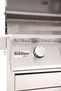 Summerset Sizzler 32-Inch 4-Burner Built-In Natural Gas Grill with Rear Infrared Burner