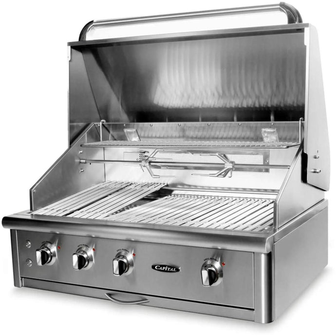 Capital Precision Series 40″ Built In Grill with Rotisserie