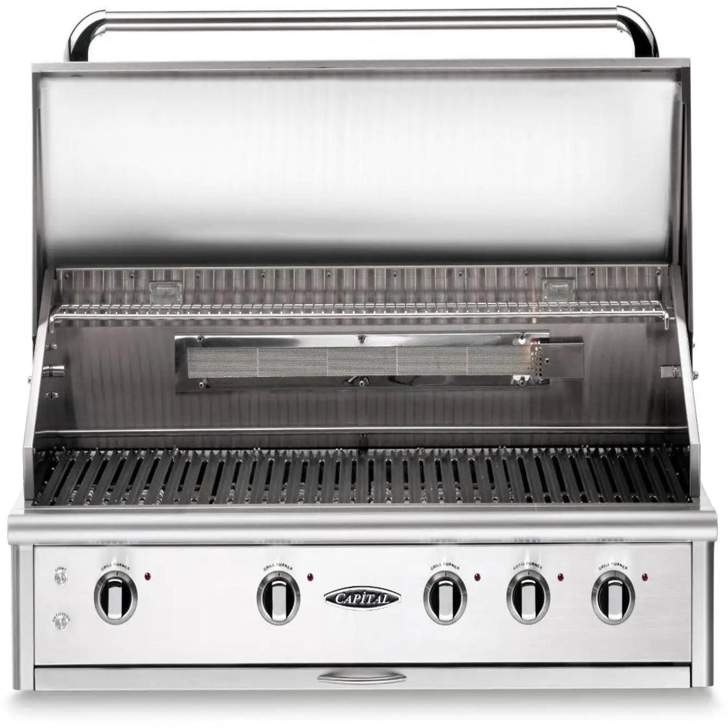 Capital Precision Series 48″ Built In Grill with Rotisserie