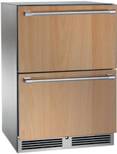 Load image into Gallery viewer, Perlick Signature Series 24&quot; Undercounter Dual Zone Freezer/Refrigerator Drawers - Outdoor